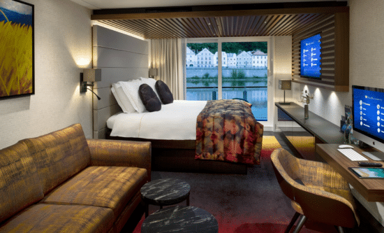 Spacious Staterooms and Suites