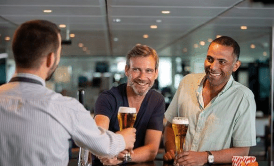 Enjoy branded spirits