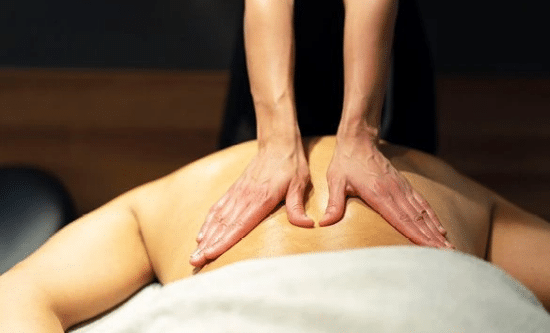 A relaxing massage